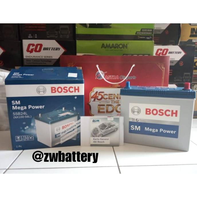 Aki Mobil Suzuki Ertiga, Baleno BOSCH NS60L Aki Kering 12V / 45 Ah
