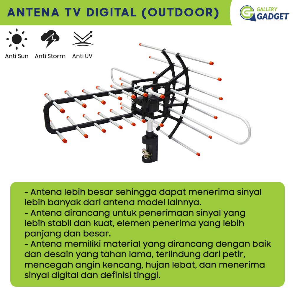 Set Top Box Matrix Garuda DVBT2 STB Antena TV Digital Wifi Biru