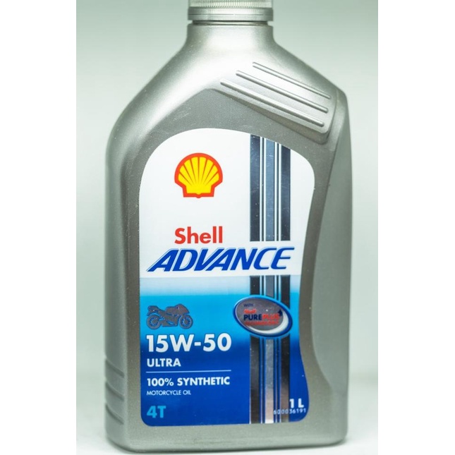 Oli Motor Sintetik terbaik Shell Advance 4T Ultra 15W-50