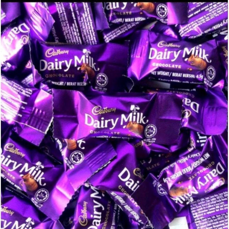 

Cadbury Dairy Milk Coklat Toples ENAK (HARGA PER PCS)