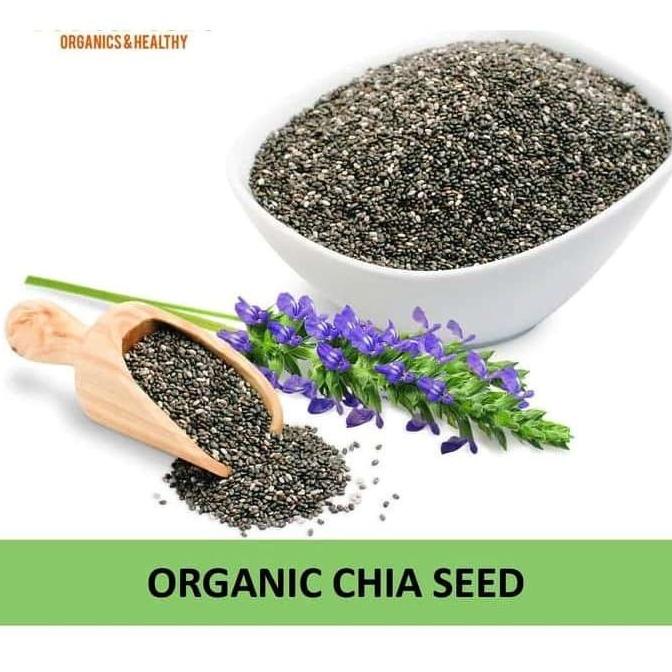 

Organic Black Chia Seed 1000gr 1000 gr gram 1kg 1 kg / MPASI CHIA SEED
