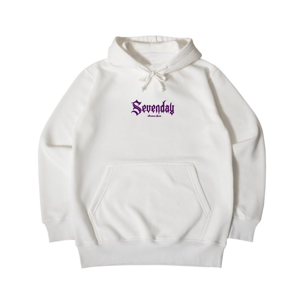 Sweater Hoodie Pria Wanita Distro Switer Hodie Cewek Cowok Premium Warna Putih