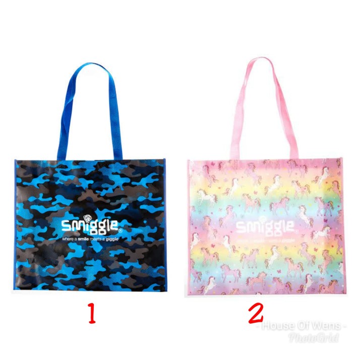 Totebag Smiggle Reuse Me Bag - Tas Tote Smiggle