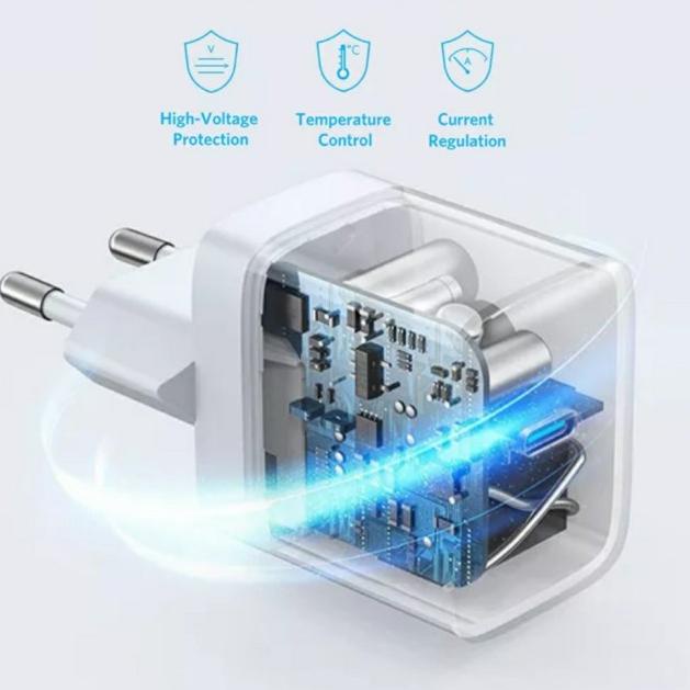 Anker PD Fast Charger 20W PowerPort III Nano PIQ 3.0 12 - 20W - A2631