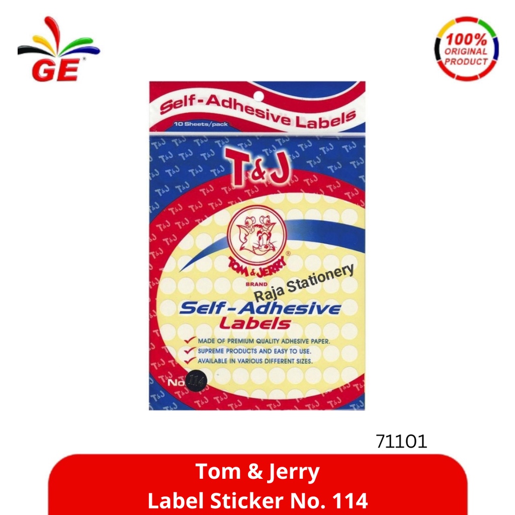 

Tom&Jerry - Label Sticker Tom & Jerry No. 114 71101