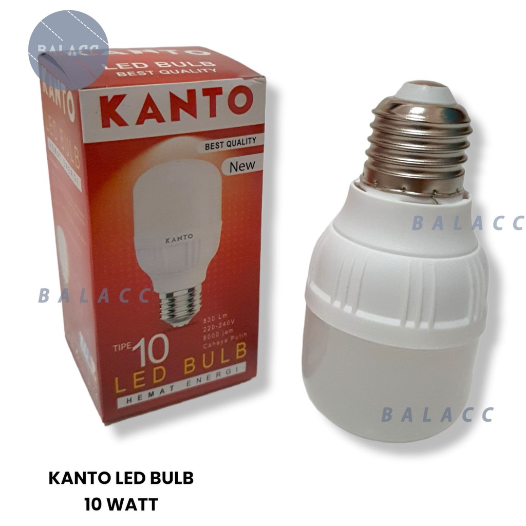 LED Kapsul 10 Watt / Lampu LED 10 Watt KANTO Cahaya Putih