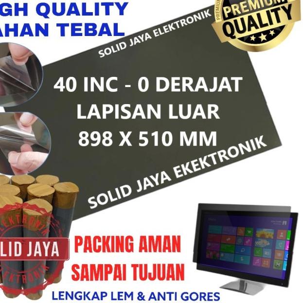 POLARIS TV LCD 40 INC 0 DERAJAT LAPISAN LUAR POLARIZER POLARIZED INCH