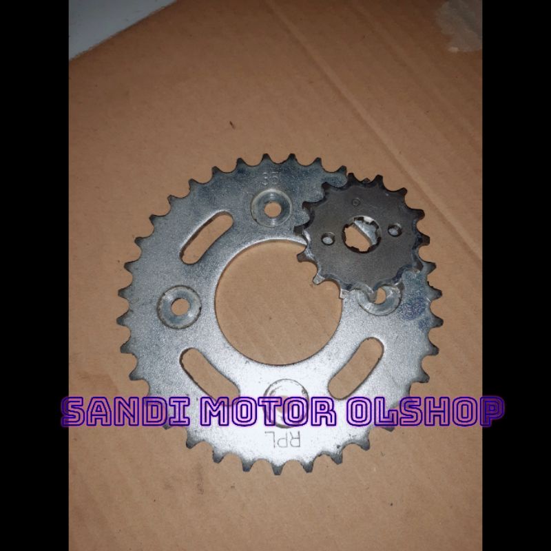 gear/gir 420 honda supra x125 aslioriginal