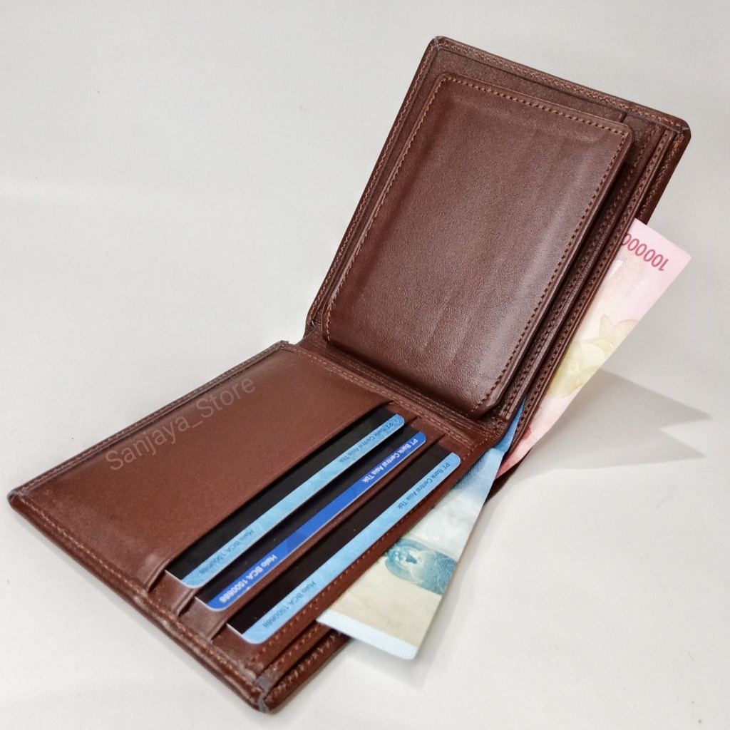 Dompet Kulit Pria 100% ORIGINAL Kulit Asli Garut FREE Ukir Nama