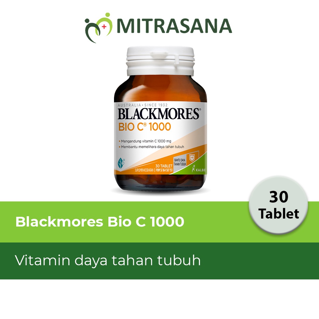 Blackmores Bio C 1000 mg - 30 Tablet - Membantu Memelihara Daya Tahan Tubuh