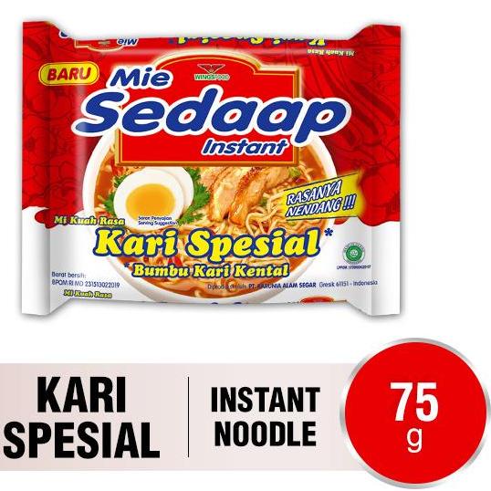 

Mie Sedaap Mie Instan Kari Kental Spesial 2 x 76 gr サ