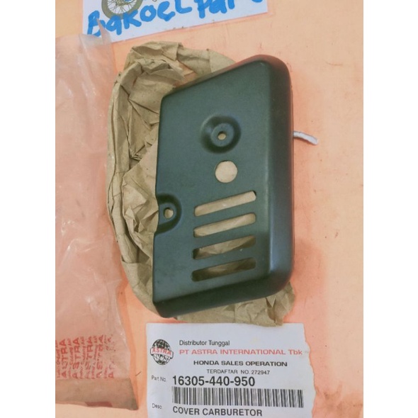 cover tutup karbu karburator carburator Honda GL100 GL 100 GL125 original