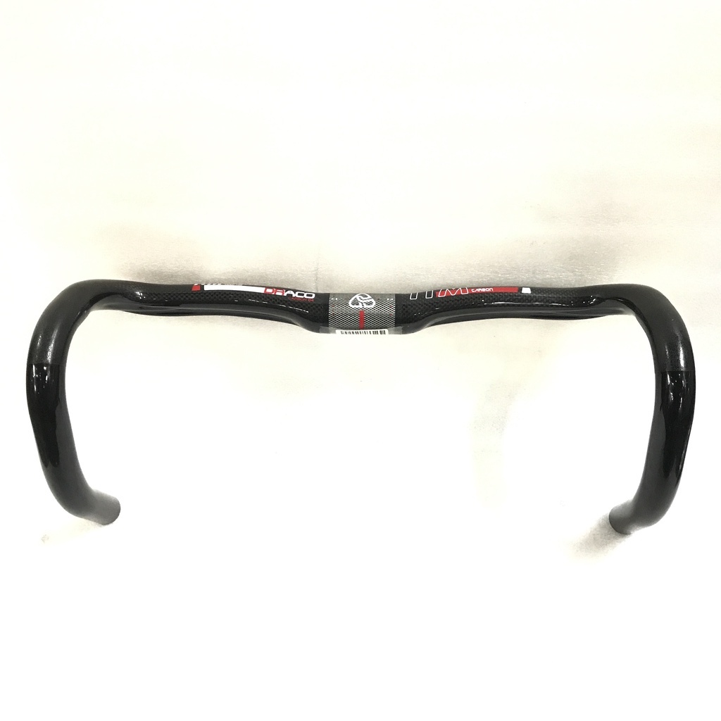 Drop Bar ITM Draco 31.8 420mm Anatomic Carbon Original not 3t Cervelo Pinarello Stang Sepeda Balap