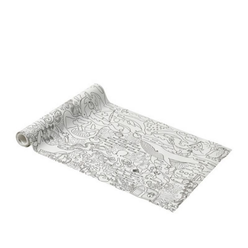 

Blavingad Rol Kertas Mewarnai 10 Meter Kertas Belajar Mewarnai Anak Paint Diy Bisa Digunting