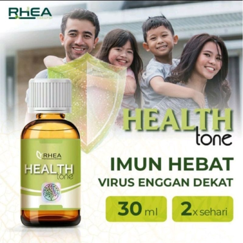 Rhea Health Tone Herbal 30 ml dan 10ml  penguat Imun