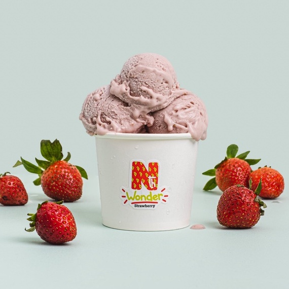 

Strawberry Dessert Gelato by Nth Wonder - Baby Pint 120ml