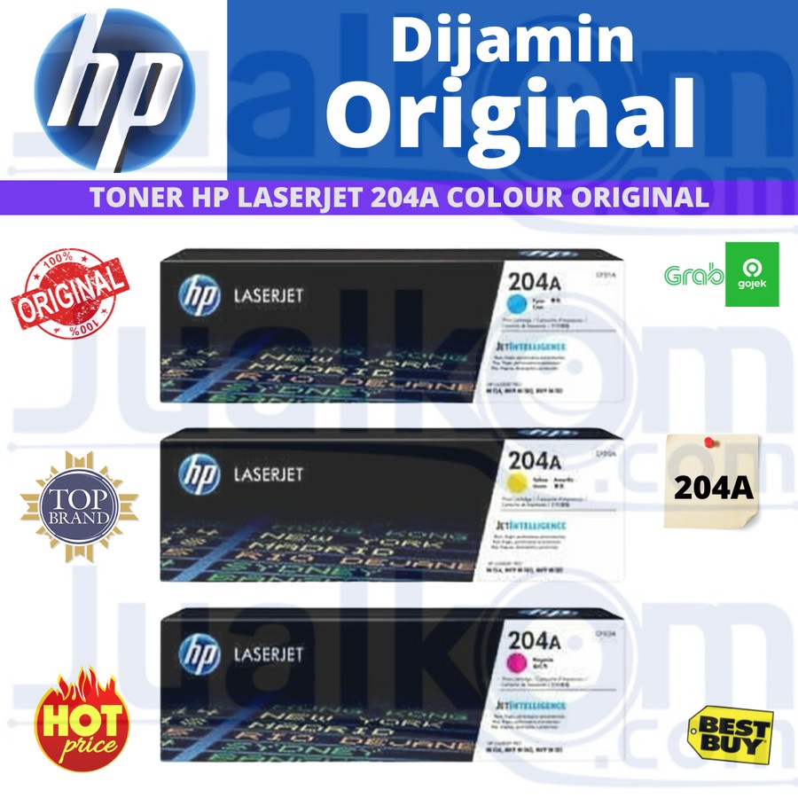 Toner HP 204A Colour LaserJet Toner Cartridge 204 A 100% Original