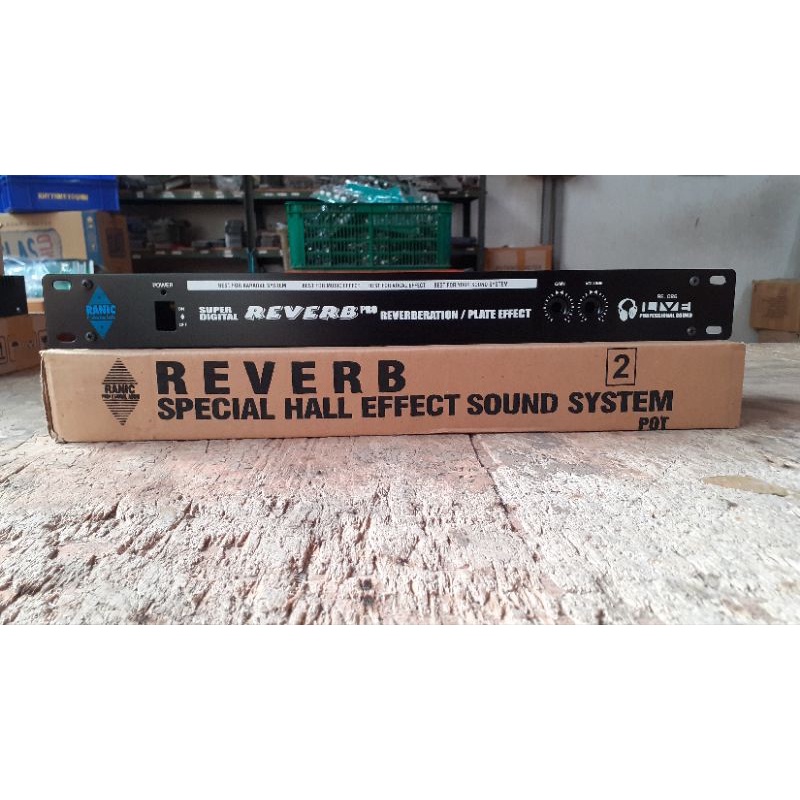 Box Echo Reverb 2 Potensio