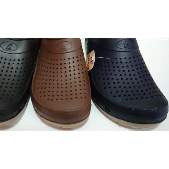 Sandal Pria AP CLOGS, Sandal Karet Model Crocs