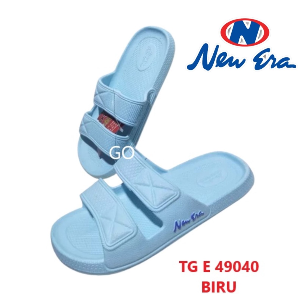 gof NEW ERA TG E 49040 Sandal Karet Anak Terbaru Sendal Karet Selop Ban Dua Size 30-36