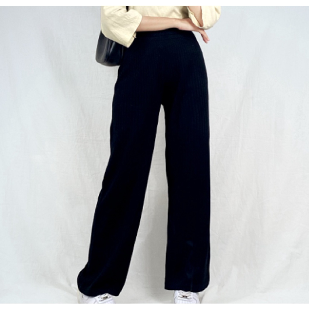 Kulot Knit Premium - Long Cullote Meera Pants ada katong nya Celana Murah Berkualitas