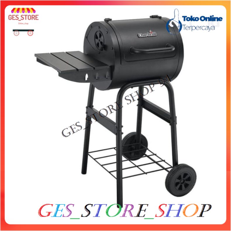 char-broil tungku pemanggang arang basic/bakaran/bbq/alat bakaran