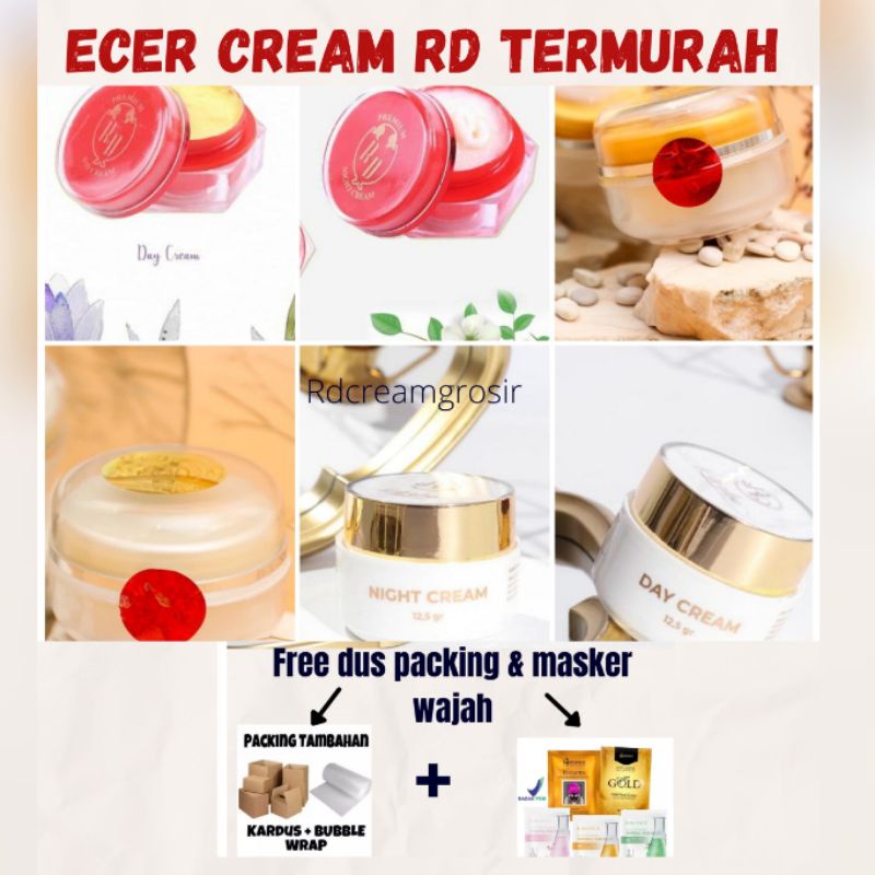 [COD] ECER RDE GLOW/ RD GOLD RINNA DIAZELLA/DAY/NIGHT/ TONER/SABUN/SERUM/GOLD JELLY/PEEL MASK