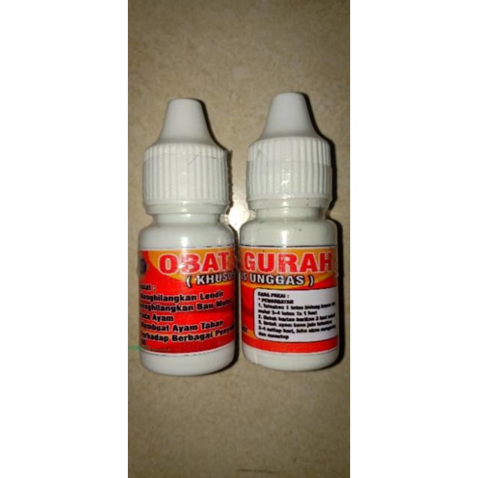 Obat Gurah Khusus Unggas 20Ml Obat Snot Pilek Ngorok Ayam Merpati