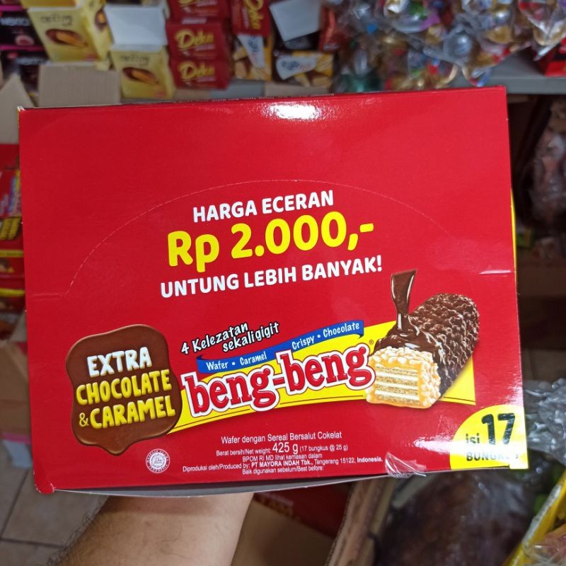 

Beng Beng BARU 25GR x 17 Pcs 25 Gram Kemasan baru lebih gede