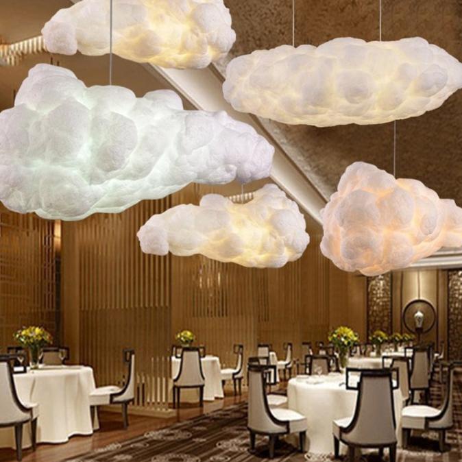 # Eg Lampu Gantung Led Bentuk Awan Mengapung Romantis # 12 Berkualitas