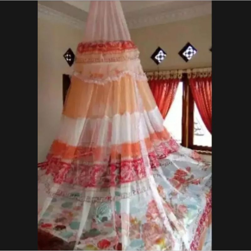 KELAMBU GANTUNG JODHA ORI JUMBO 200X200X300