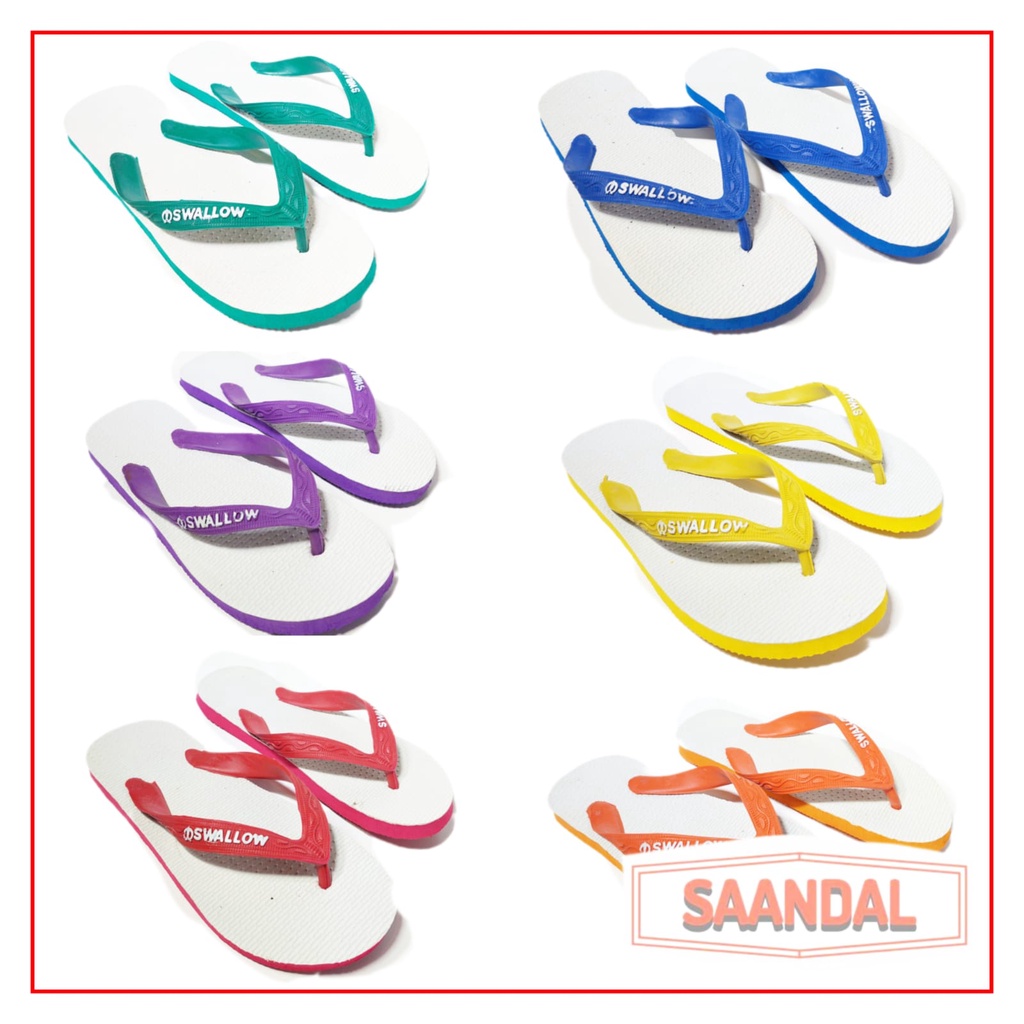 Sandal Jepit Swallow Super Original 05 D Pria Wanita Anak (Bisa Eceran)
