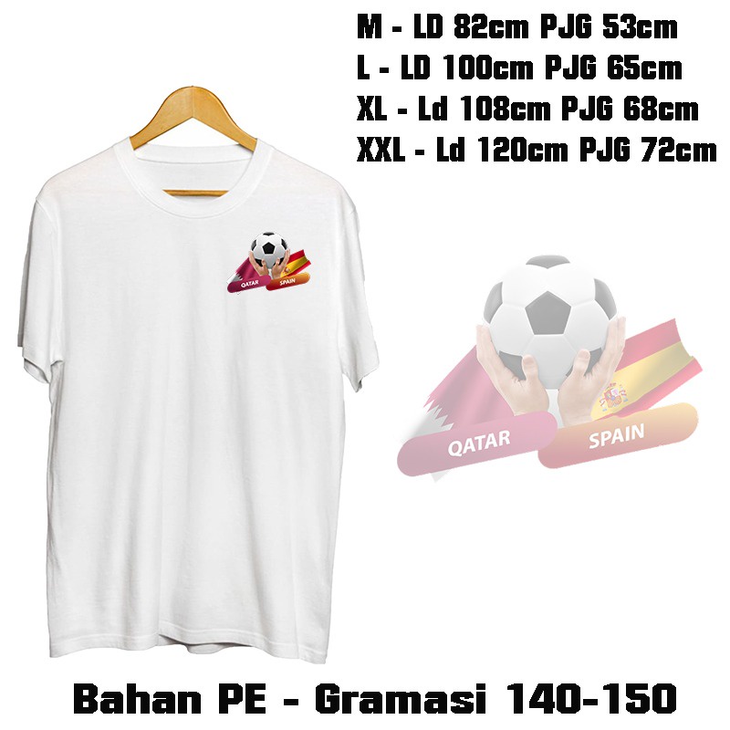 GSC - Baju Kaos Oversize World Cup Qatar 2022 / Kaos Oversize Size M-XXL / Kaos Oversize Wanita Terbaru