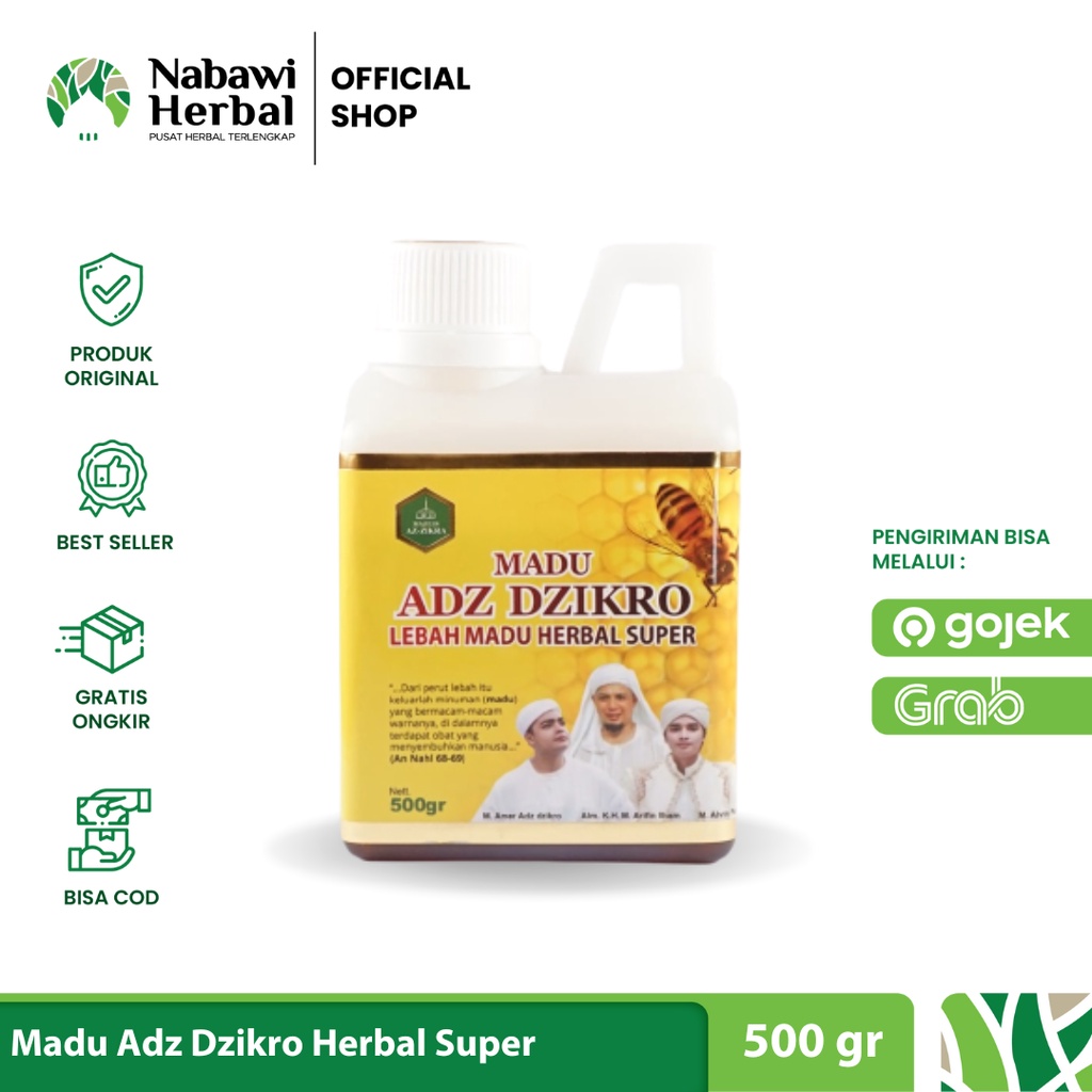

ADZ DZIKRO - Madu Adz Dzikro Hutan Super 500gr