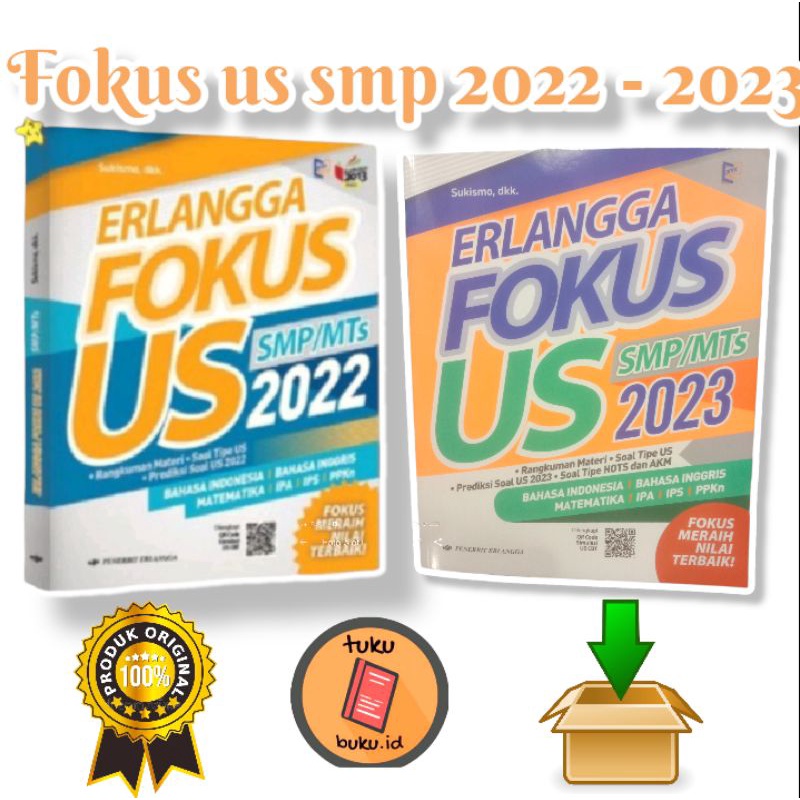 FOKUS US SMP / MTS ERLANGGA TERBARU 2022 - 2023