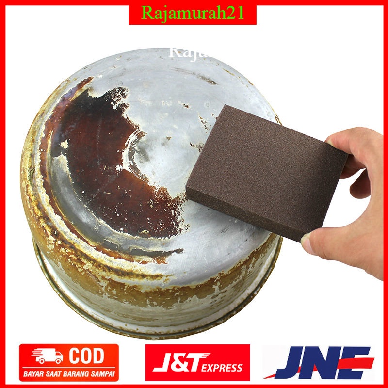 Aihogard Nano Melamine Magic Sponge Pembersih Karat Besi - Brown - OMHZEUBR