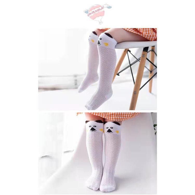 KAOS KAKI JARING PANJANG KARAKTER LUCU HEWAN ANAK BAYI MOTIF UNIK BABY SOCKS KIDS