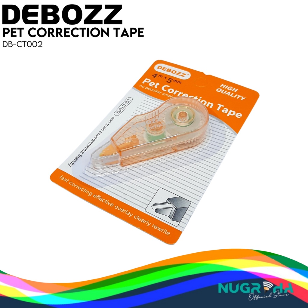 

CORRECTION TAPE TIPEX TIP X KERTAS DEBOZZ CT-002