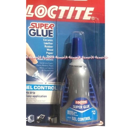 

Loctite Super Glue Gel Control Lem Serbaguna Perekat Multifungsi 4gr