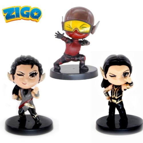 GUNDALA , SRI ASIH V1 DAN SRI ASIH V2 FIGURE ZIGO ( 3 ITEM)