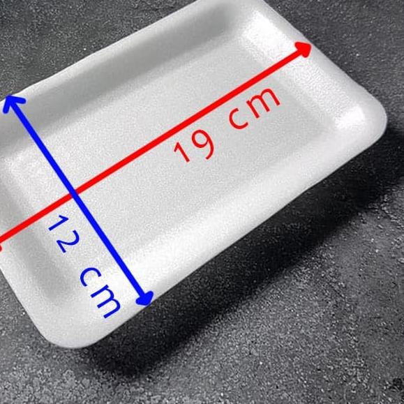 

Tray Gabus TR03 250 pc Styrofoam Sterofoam Stirofoam DAGING BUAH SAYUR