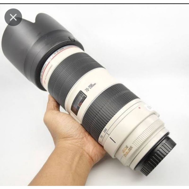 Lensa Canon EF 70-200mm F2.8 L ls second