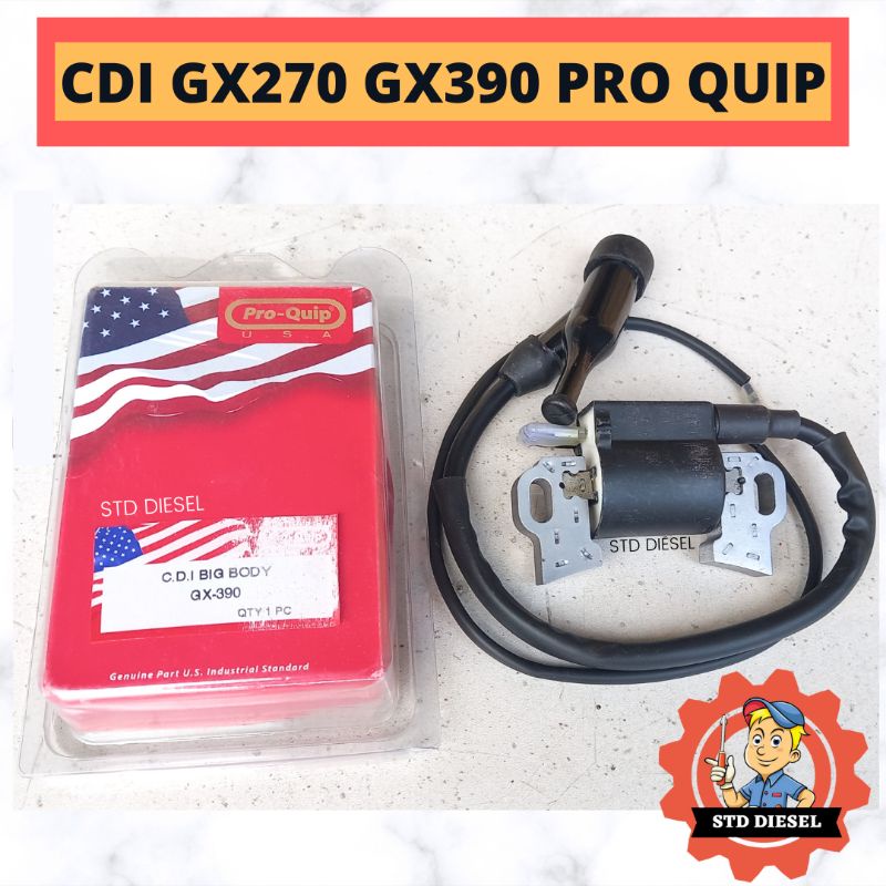 SALE COIL CDI MERK PRO QUIP GX240 GX270 GX390 GX420 GX460 GX480 PENGAPIAN KOIL SIDIAI SEDEI CDI