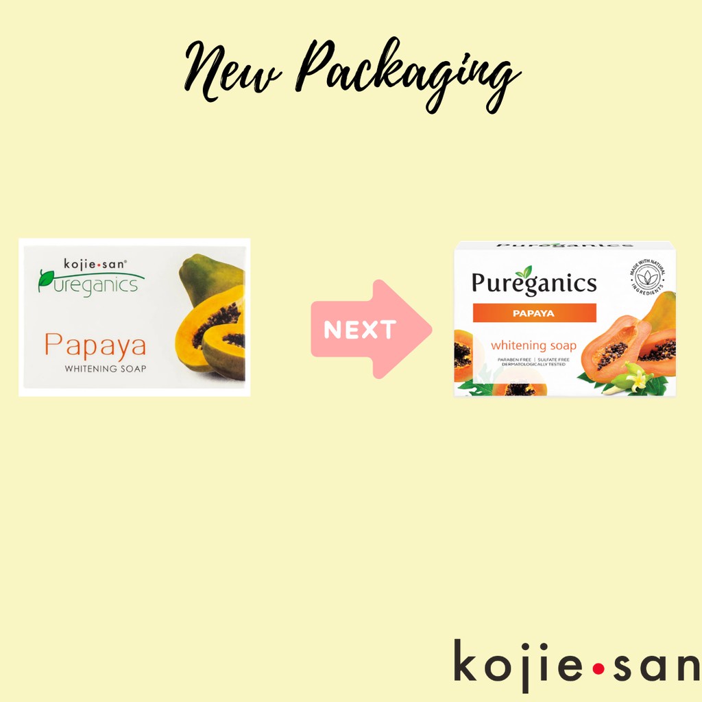 Kojie San Pureganics Papaya Soap 135g