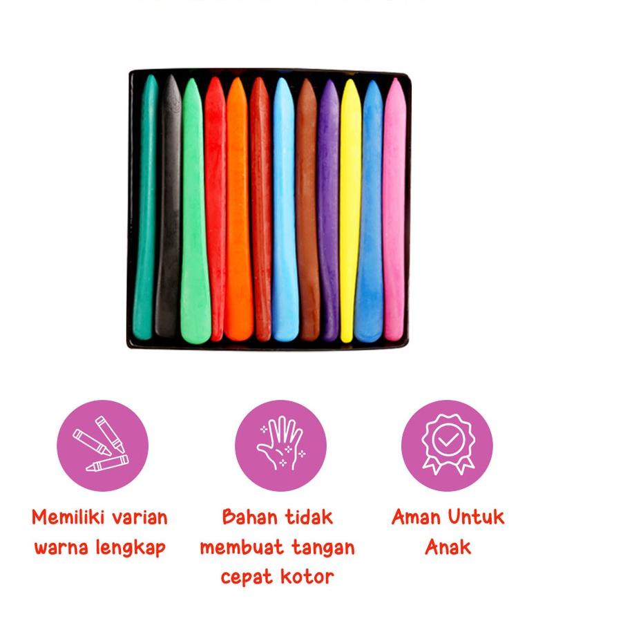 

NEW Krayon Anak Crayon Hands Clean Set In 1 Mewarnai Anak Isi 12 24 36 Warna - KIDS LAND ♨ 891