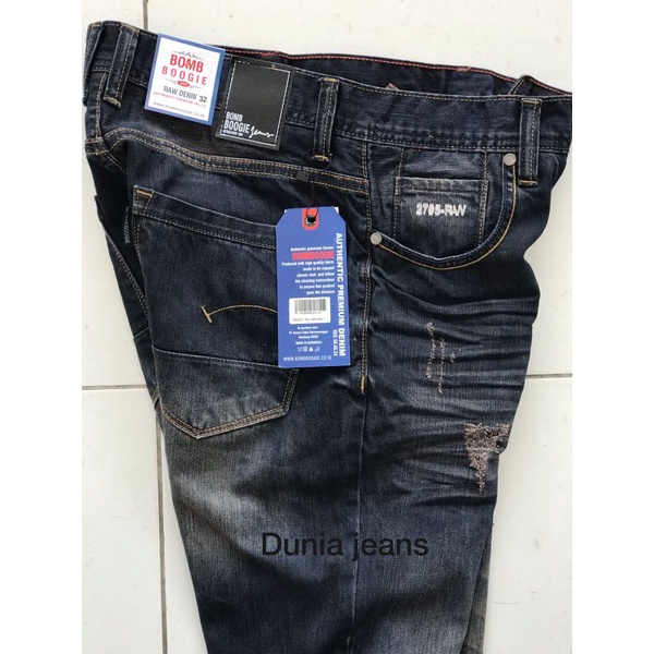 DJ //PROMO HARI INI BOMBOGIE  BAHAN ORIGINAL JEANS / CELANA PANJANG PRIA  BYR DTEMPAT
