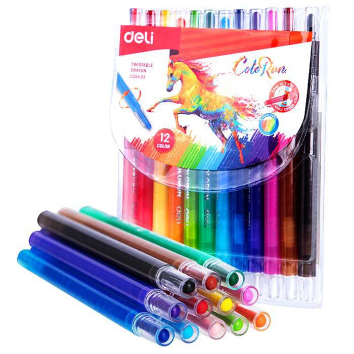 

Deli Crayon Putar 12 Warna C20403