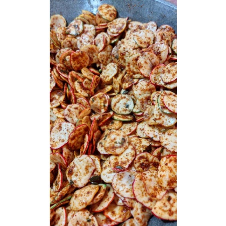 

Krupuk seblak||Cemilan pedas renyah||Krupuk bantat seblak pedas