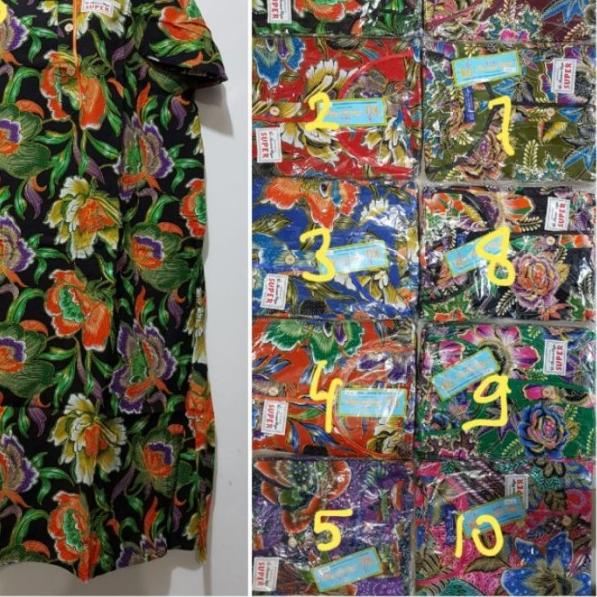 YULI - DASTER KENCANA UNGU 09 JUMBO LD 125 CM / PB 115 CM BATIK