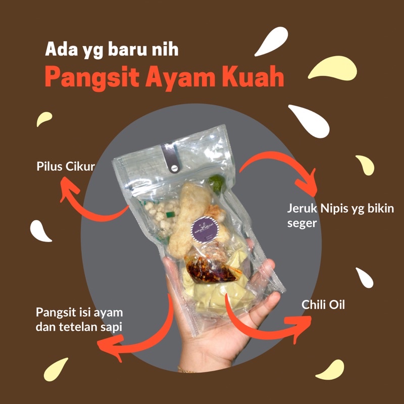 

PANGSIT AYAM TULANG RANGU/TETELAN